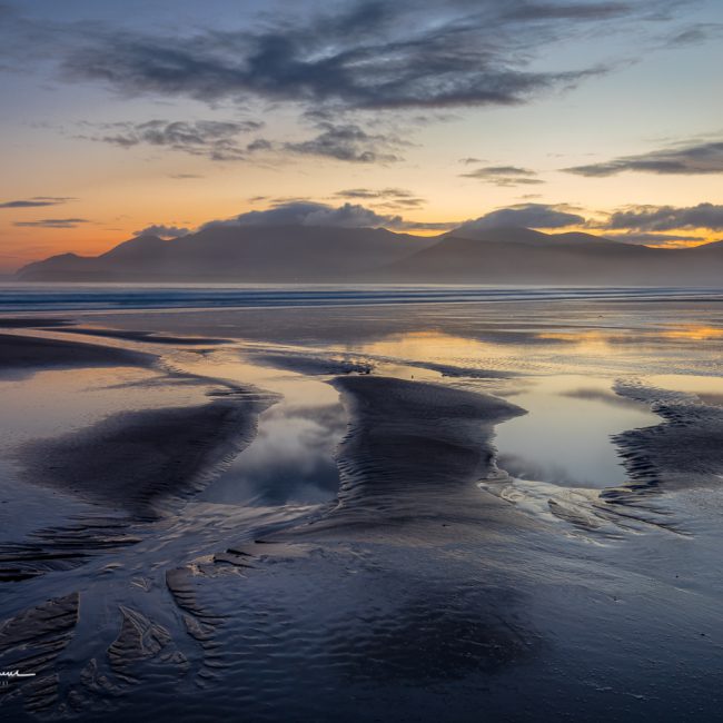 landscape photography - landscape photographer -colour image of the early dawn light shot on the dingle peninsular