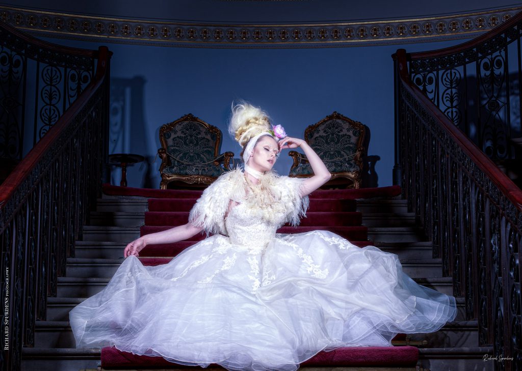 Fashion Photography - Fashion Photographer - model wearing a dress design by joanne fleming design